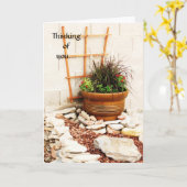 Thinking of You... Kaart (Gele Bloem)