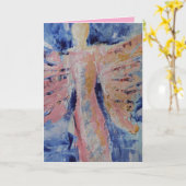 Thinking of you  kaart (Gele Bloem)