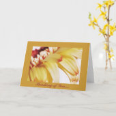 Thinking of You... Kaart (Gele Bloem)