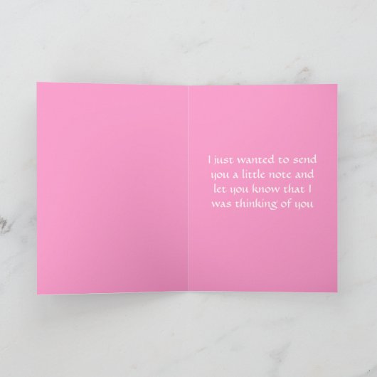 Thinking of You Papillion Puppy Dog Greeting Card Kaart (Binnen)