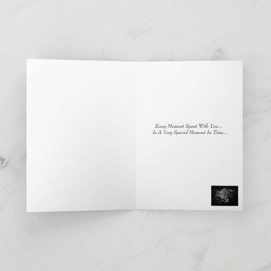 Thinking Of You Wenskaart TBW - Romantisch Kaart (Binnen)