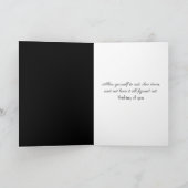 Thinking of You White Jumbled Prayer Letters  Kaart (Binnen)