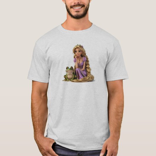 Thinking Rapunzel T-shirt (Voorkant)