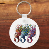 Thinking Trees Sleutelhanger (Voorkant)