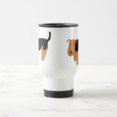 Thinking Welsh Terrier Reisbeker (Center)