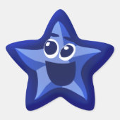 Thinkling Blue Star Stickers (Voorkant)