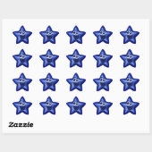 Thinkling Blue Star Stickers (Vel)