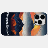 Thinksgiving Logo - Smoky Mountains Ontwerp Case-Mate iPhone Case (Achterkant (horizontaal))