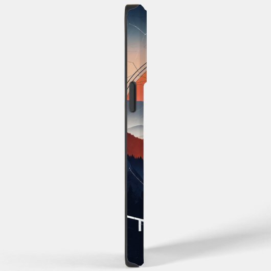 Thinksgiving Logo - Smoky Mountains Ontwerp Case-Mate iPhone Case (Achterkant / Rechts)