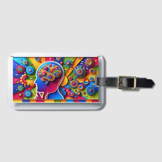 ThinkSphere-Bagagelabel Bagagelabel (Voorkant (horizontaal))