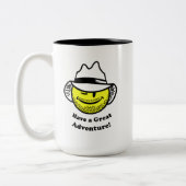 Thinkwells Thoughts- Tad Conner edition Tweekleurige Koffiemok (Links)