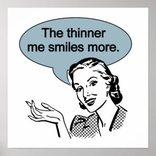 Thinner me glimlacht nog meer poster