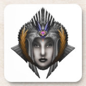 Thinosia Queen of Armageddon ISO Bier Onderzetter (Voorkant)