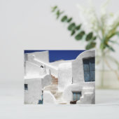 Thirasia-eiland boven Santorini Briefkaart (Staand voorkant)