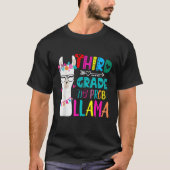 Third 3rd Grade Teacher Back To School No Prob Lla T-shirt (Voorkant)