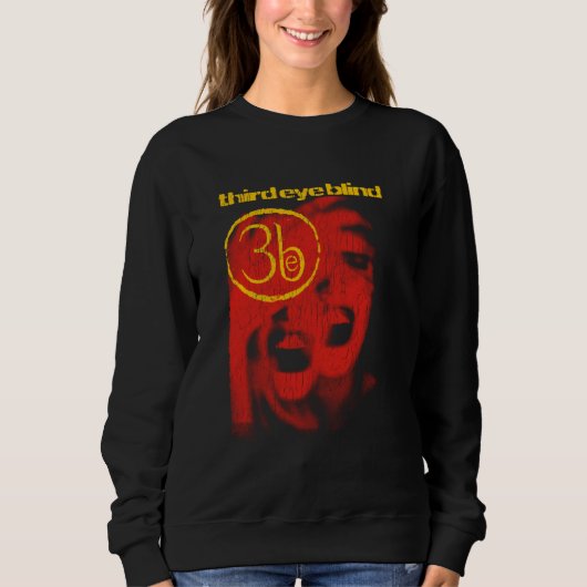 Third Eye Blind Zelfbenoemde Crackle Trui (Voorkant)