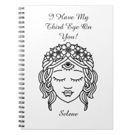 Third Eye Buddhist God Shiva Notebook Notitieboek