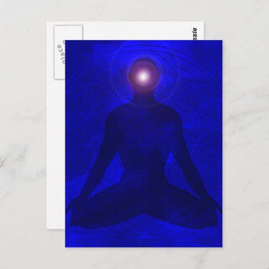 Third Eye Chakra Ajna Briefkaart (Voorkant / Achterkant)