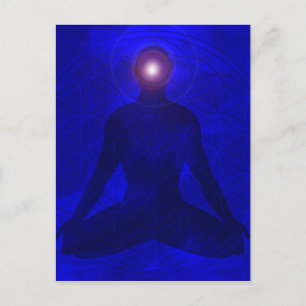 Third Eye Chakra Ajna Briefkaart