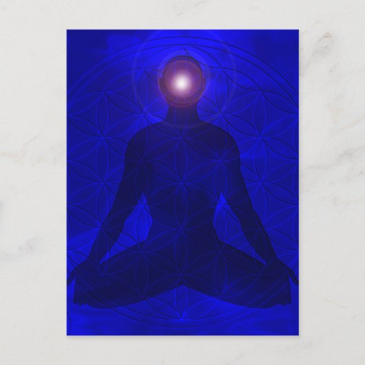 Third Eye Chakra Ajna Briefkaart (Voorkant)