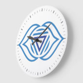 Third Eye Chakra Energy Wall Clock Grote Klok (Hoek)