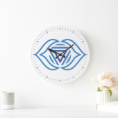 Third Eye Chakra Energy Wall Clock Grote Klok (Huis)