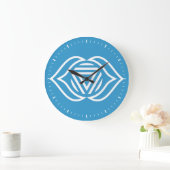Third Eye Chakra Energy Wall Clock Grote Klok (Huis)