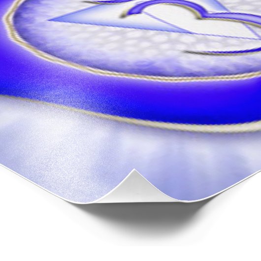 Third Eye Chakra Foto Afdruk (Hoek)