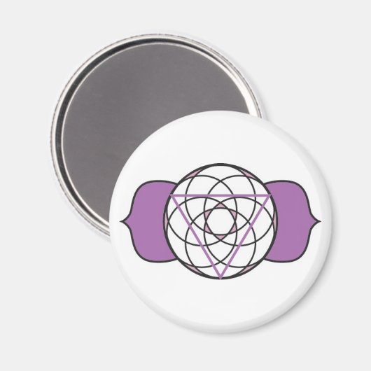 Third Eye Chakra Magnet (Voorkant / Achterkant)