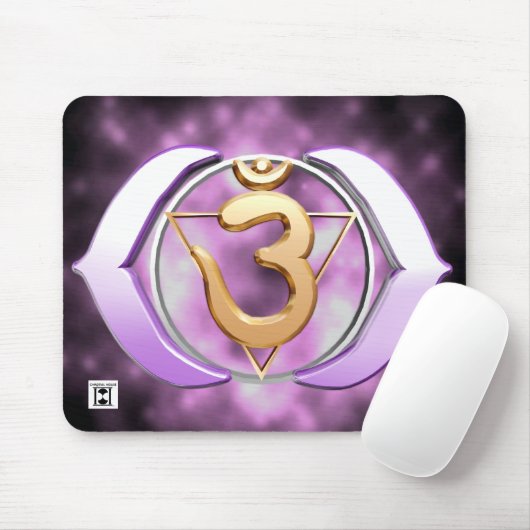 Third Eye Chakra Mousepad Muismat (Met muis)