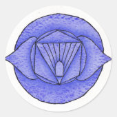 Third Eye Chakra Sticker (Voorkant)