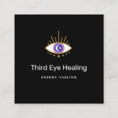 Third Eye Energy Healer Visitekaartje (Voorkant)