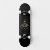 Third Eye Mystical Unisex Skateboard (Voorkant)