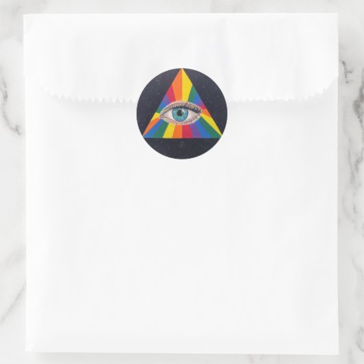 Third Eye Rainbow Sticker (Tas)