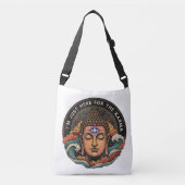 Third Eye Spiritueel en yogatas Crossbody Tas (Voorkant)