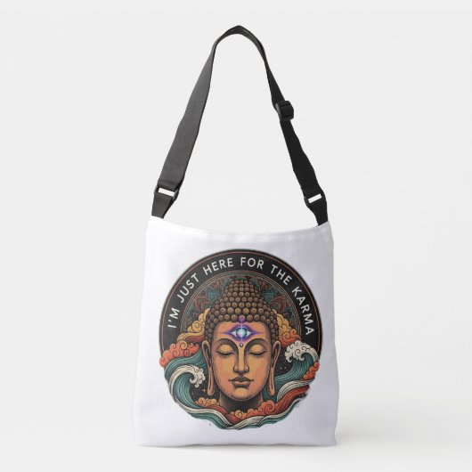 Third Eye Spiritueel en yogatas Crossbody Tas (Voorkant)