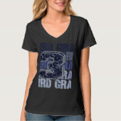 Third Grade 3rd Grader Stacked Leopard for Teacher T-shirt (Voorkant)