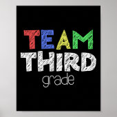 Third Grade Back To School Poster (Voorkant)