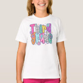 Third Grade First Day of School Coquette Preppy T-shirt (Voorkant)