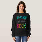 Third Grade Rocks Team 3rd Grade Teacher 2 Trui (Voorkant volledig)