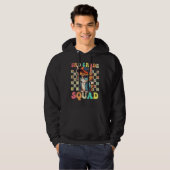 Third Grade Squad Back To School 3rd Grade Cute Ca Hoodie (Voorkant volledig)