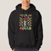 Third Grade Squad Back To School 3rd Grade Cute Ca Hoodie (Voorkant)