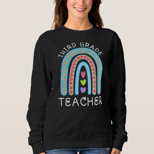 Third Grade Teacher Say Thanks To Grade 3 Trui (Voorkant)