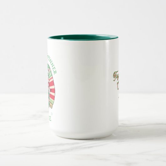 Third Place Ugly Sweater Winner Christmas Mok (Midden)