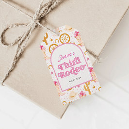Third Rodeo Western Cowgirl 3rd Birthday Party Cadeaulabel