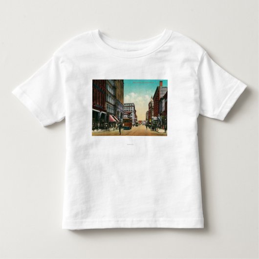 Third Street in Portland, Oregon Kinder Shirts (Voorkant)