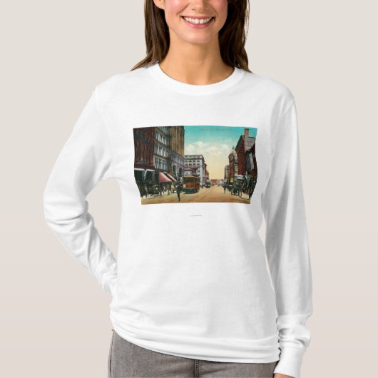 Third Street in Portland, Oregon T-shirt (Voorkant)