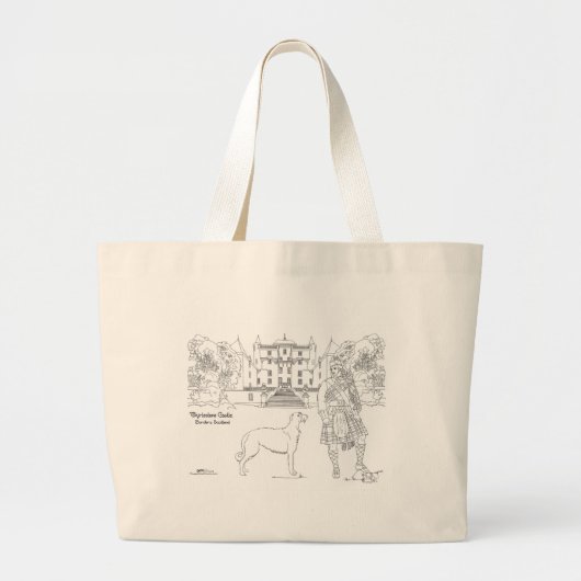 Thirlestaan Castle Scotland Canvas tas (Voorkant)