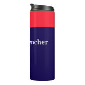Thirst Quencher Rood Blauw Thermosbeker (Geroteerd rechts)