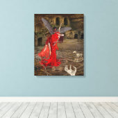 Thirsty Canvas Afdruk (Insitu (Houten vloer))